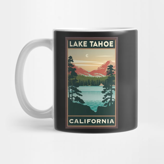 Lake Tahoe Colorblock by rymeldy